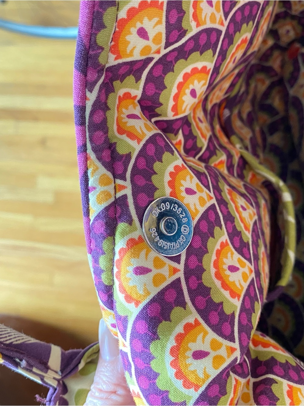 Vera Bradley Quilted Floral Tote Bag - Picture 8 of 8